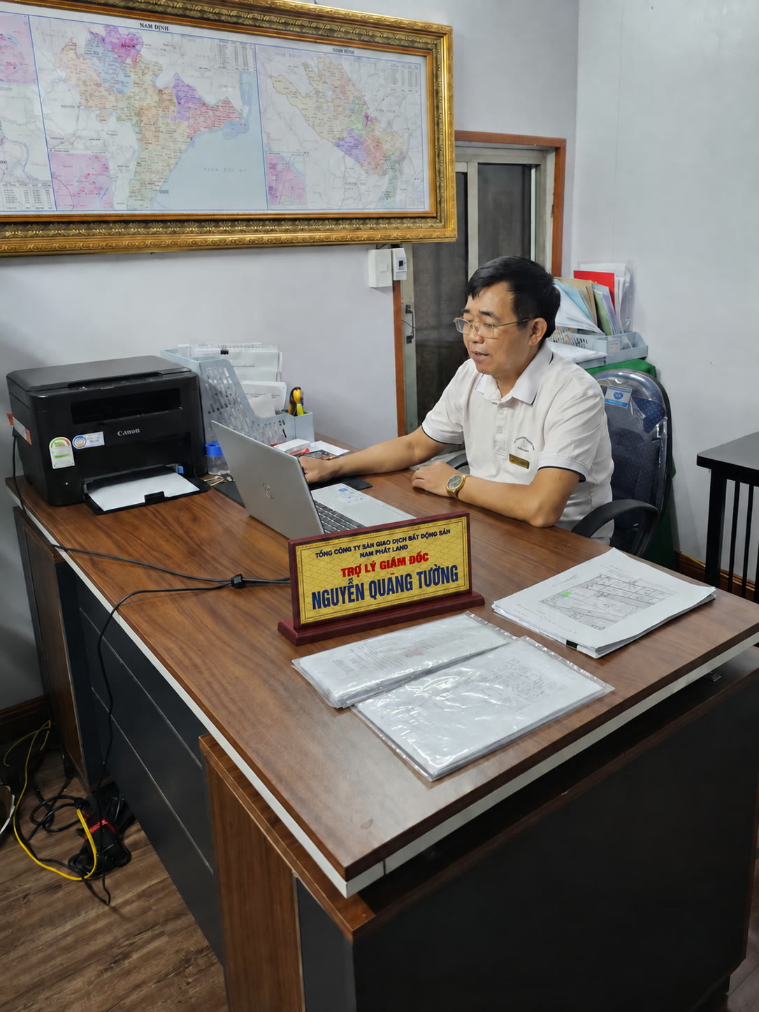 Ông Nguyễn Quang Tường - Trợ lý Giám đốc Nam Phát Land